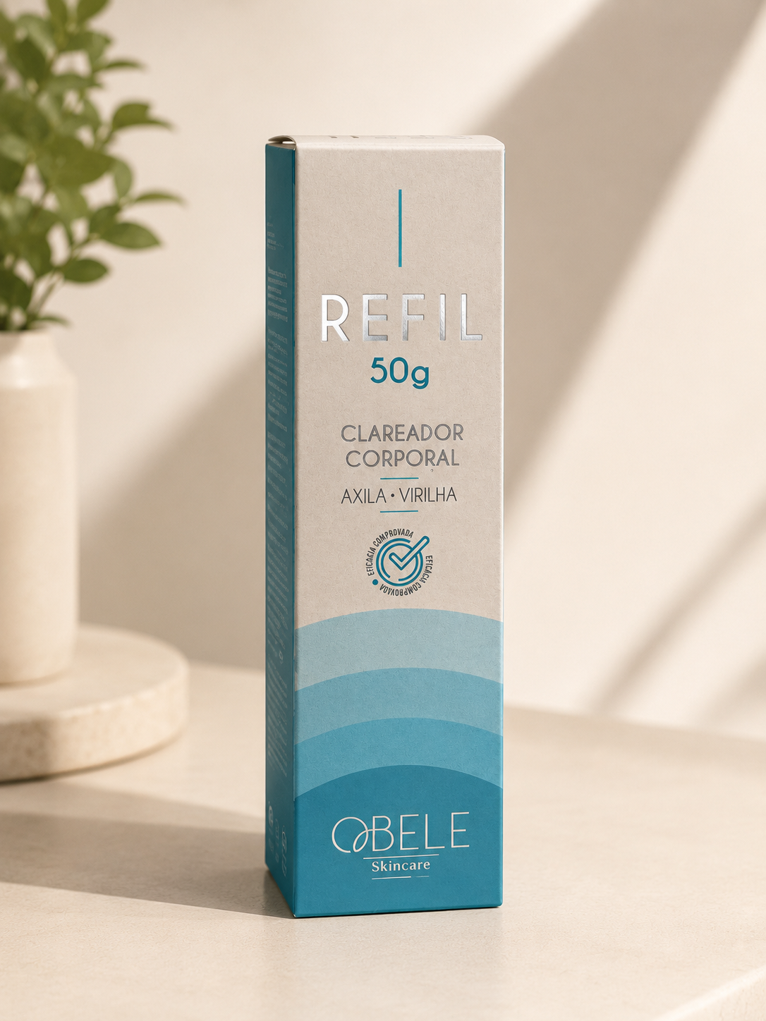 Refil Clareador Corporal OBELE – Axila e Virilha | 50g